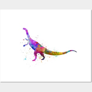 Plateosaurus in watercolor Posters and Art